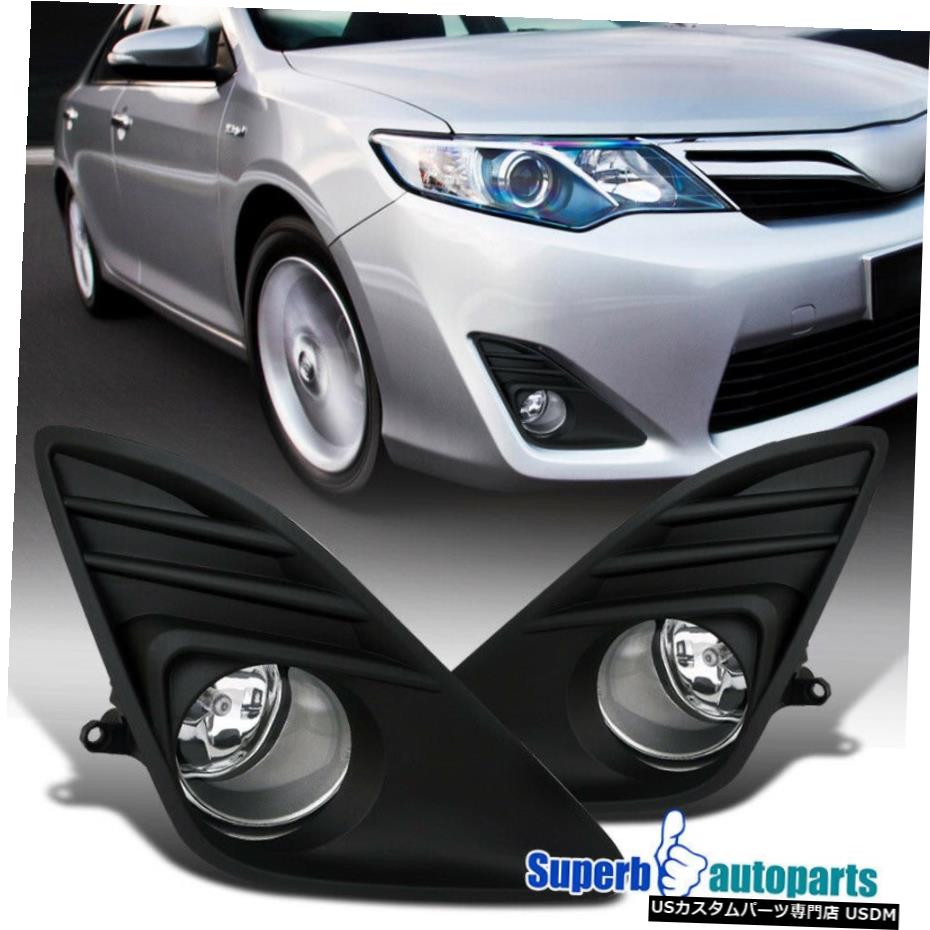 2012-2014トヨタカムリバンパーライトドライビングフォグランプ+スイッチの For 2012-2014 Toyota Camry Bumper Lights Driving Fog Lamps+Switch 【並行輸入品】