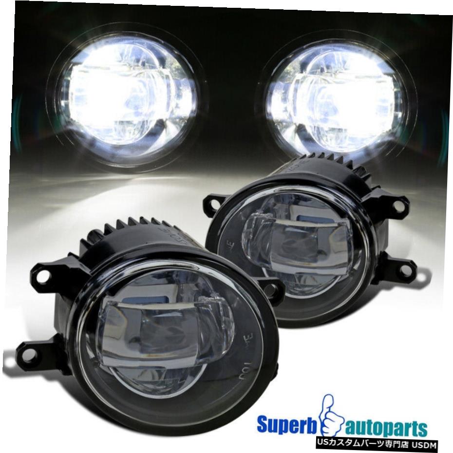 トヨタレクサスプロジェクターLEDフォグランプドライビングバンパーランプブラックインナーベゼルの場合 For Toyota Lexus Projector LED Fog Lights Driving Bumper Lamps Black Inner Bezel 【並行輸入品】