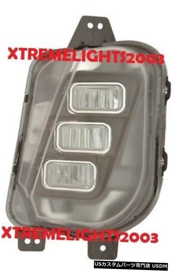 FITS ACURA MDX 2017-2018 RIGHT旅客LED FOG LIGHTランプ駆動バンパーBULB FITS ACURA MDX 2017-2018 RIGHT PASSENGER LED FOG LIGHT DRIVING LAMP BUMPER BULB 【並行輸入品】