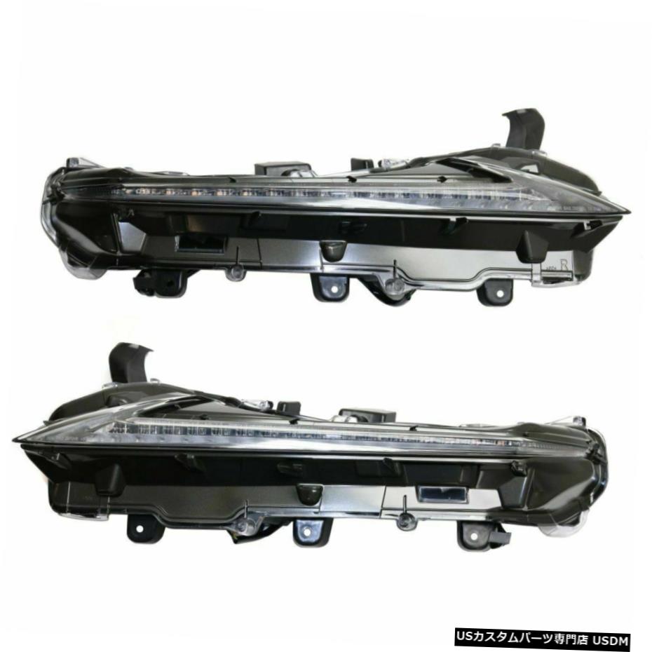 LAMPS LIGHTS BUMPER LED FOG PAIRを実行しているFIT NX200t NX300 2015年から2019年DAYTIME FIT NX200t NX300 2015-2019 DAYTIME RUNNING LAMPS LIGHTS BUMPER LED FOG PAIR 【並行輸入品】｜カスタムパーツ WORLD倉庫