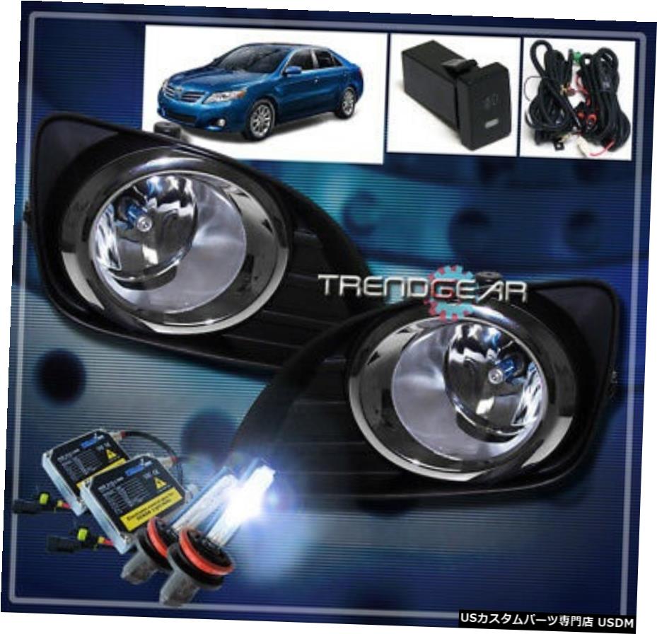 10 11 TOYOTA CAMRY JDM CLEAR FOG LIGHTS LAMP +スイッチ+ HID 10 11 TOYOTA CAMRY JDM CLEAR FOG LIGHTS LAMP+SWITCH+HID 【並行輸入品】