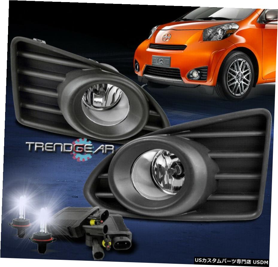 12-15 SCION IQハッチバックBUMPER DRIVING CHROME FOG LIGHT LAMP W / 8000K HID +スイッチ 12-15 SCION IQ HATCHBACK BUMPER DRIVING CHROME FOG LIGHT LAMP W/8000K HID+SWITCH 【並行輸入品】