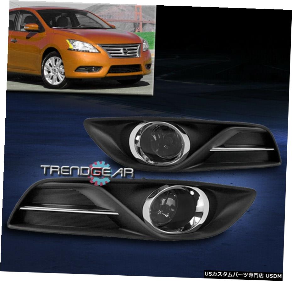 バンパーSMOKE FOG 13-15 SENTRA FE-S FE-SV S SL SV FOR LIGHTS LAMP W / BULB + HARNESS BUMPER SMOKE FOG LIGHTS LAMP W/BULB+HARNESS FOR 13-15 SENTRA FE-S FE-SV S SL SV 【並行輸入品】