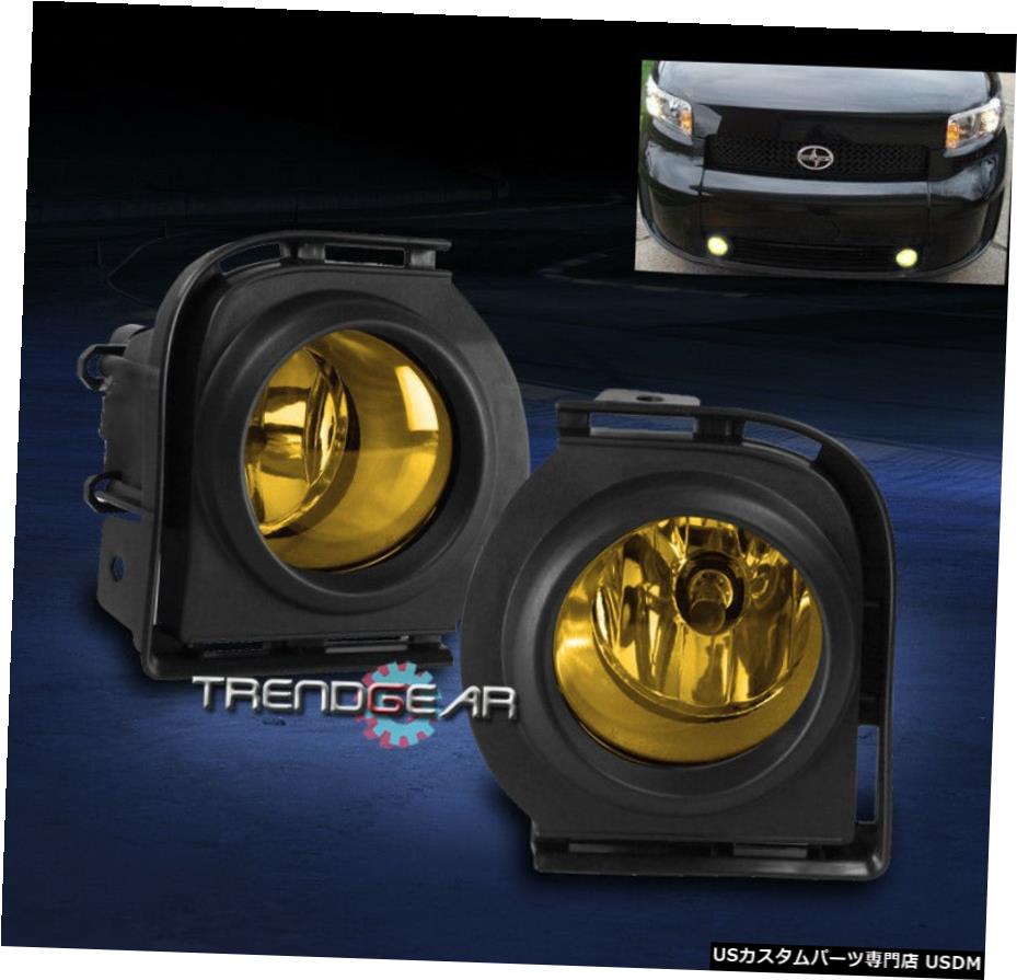2008 2009 2010 SCION XB BUMPER FOG LIGHTS LAMP YELLOW W / BULB + HARNESS +スイッチキット 2008 2009 2010 SCION XB BUMPER FOG LIGHTS LAMP YELLOW W/BULB+HARNESS+SWITCH KIT 【並行輸入品】