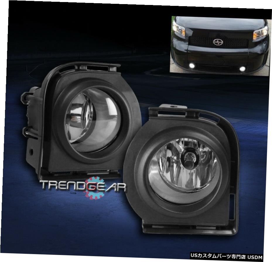 2008 2009 2010 SCION XB BUMPER FOG LIGHTS LAMP CHROME W / BULB + HARNESS +スイッチキット 2008 2009 2010 SCION XB BUMPER FOG LIGHTS LAMP CHROME W/BULB+HARNESS+SWITCH KIT 【並行輸入品】