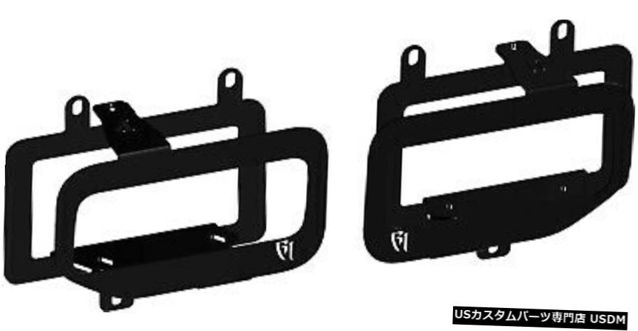 リジッド産業46555 D-シリーズOEフォグランプ場所マウントは15-16 F-150に適合します Rigid Industries 46555 D-Series OE Fog Light Location Mount Fits 15-16 F-150 【並行輸入品】