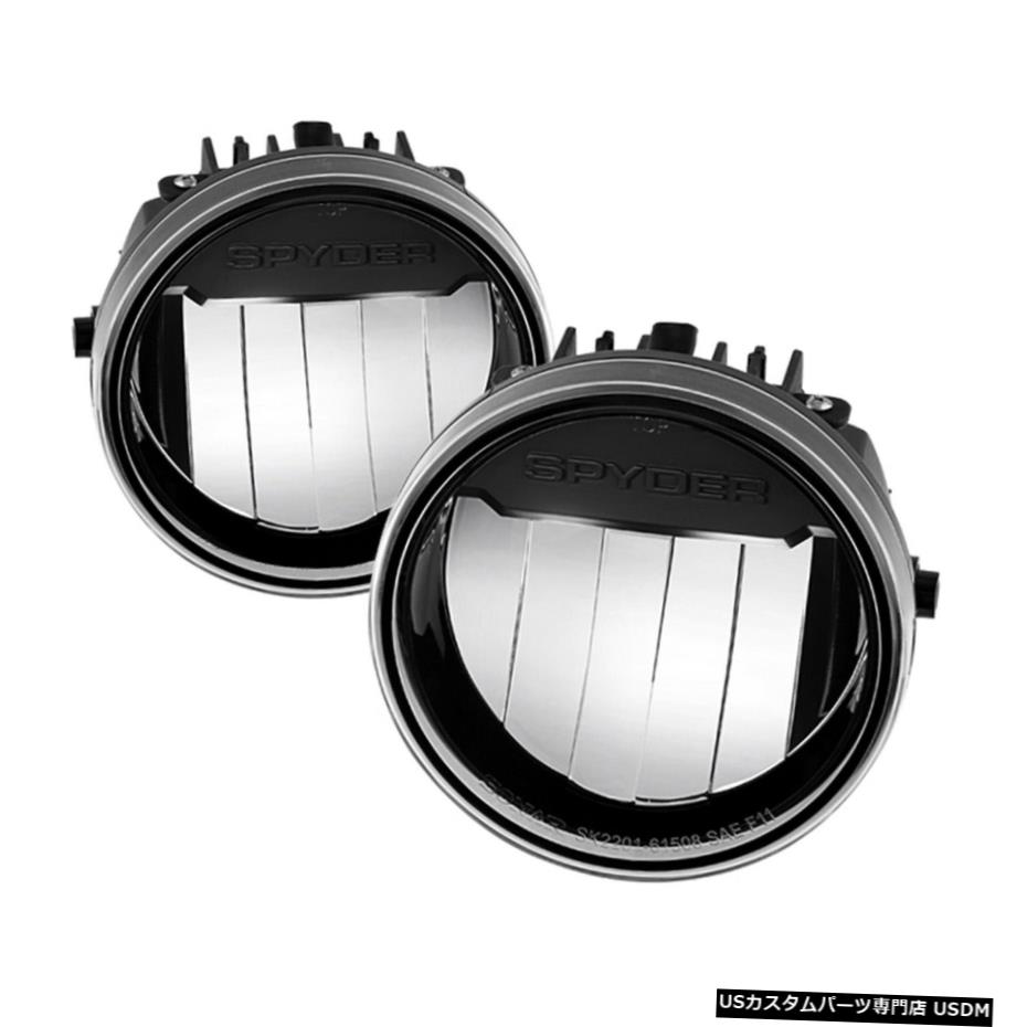 スパイダーオート5081070 LEDフォグランプは9月14日F-150に適合します Spyder Auto 5081070 LED Fog Lights Fits 09-14 F-150 【並行輸入品】