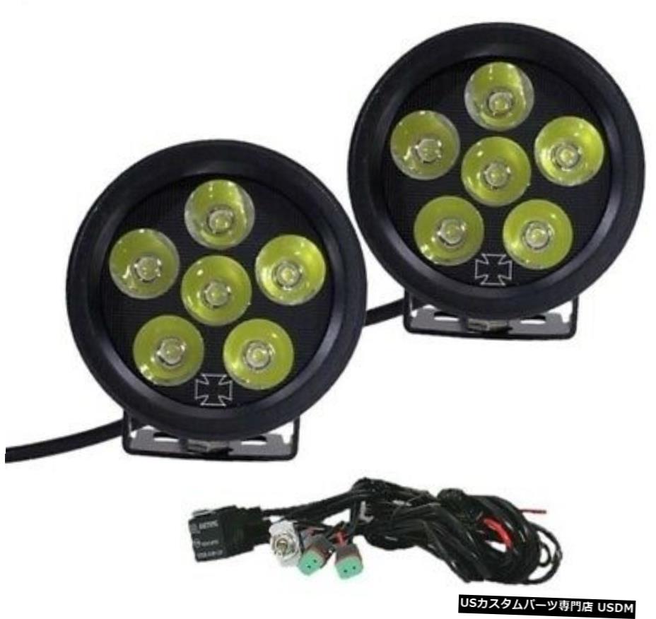 アイアンクロス自動車20-LEDKIT LEDフォグランプキットのフロントバンパー Iron Cross Automotive 20-LEDKIT LED Fog Light Kit For Front Bumper 【並行輸入品】