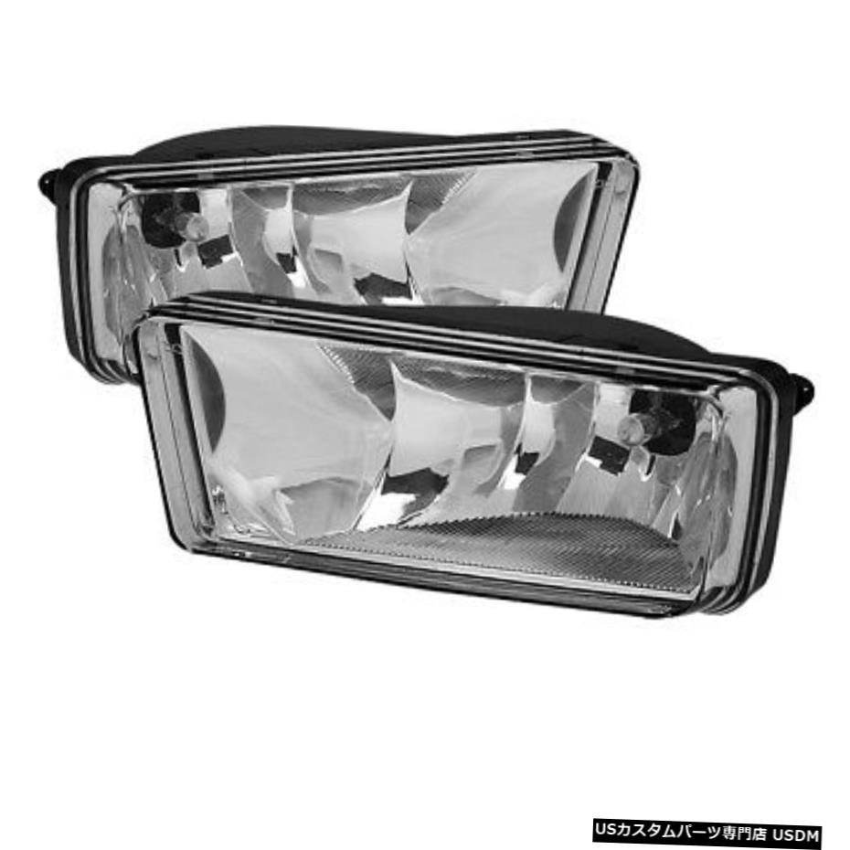 シボレー7月13日雪崩/タホ/シルバラード/郊外クリアバンパーフォグランプフルセット Chevy 07-13 Avalanche/Tahoe/Silverado/Suburban Clear Bumper Fog Light Full Set 【並行輸入品】