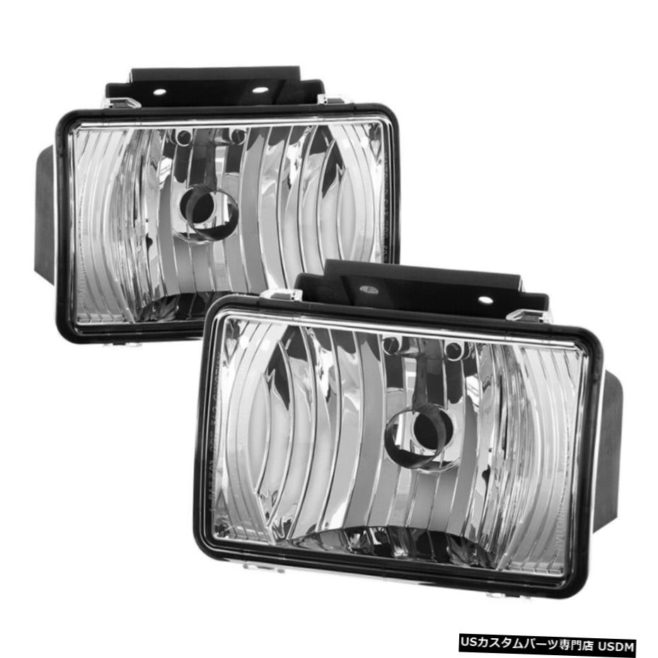 2004-2012シボレーコロラドGMCキャニオンの交換バンパーのフォグランプペアセット 2004-2012 Chevy Colorado GMC Canyon Replacement Bumper Fog Lights Pair Set 【並行輸入品】