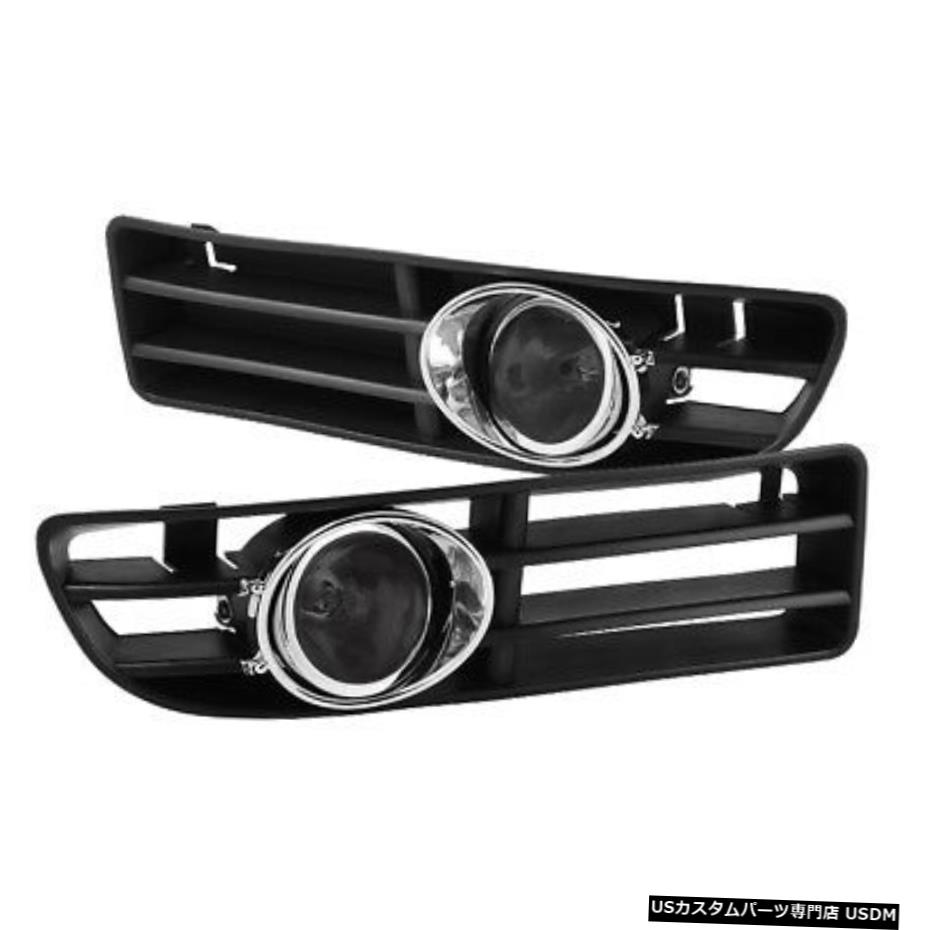 フォルクスワーゲン99から05ジェッタMK4煙バンパーフォグランプ/球根+ワイヤー+スイッチセットのw Volkswagen 99-05 Jetta MK4 Smoke Bumper Fog Lights w/ Bulbs+Wire+Switch Set 【並行輸入品】
