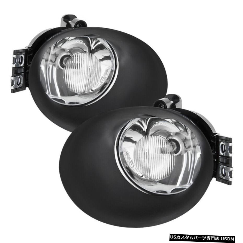 02-05ダッジラム1500/2500/3500クリアフォグランプを取り付け/球根+ OEスタイルwスイッチ Fit 02-05 Dodge Ram 1500/2500/3500 Clear Fog Lights w/Bulbs + OE Style Switch 【並行輸入品】