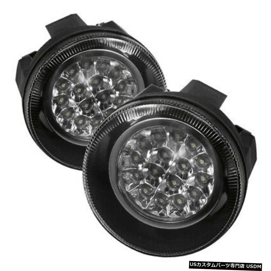 フィットダッジダコタ01-04 / 01-03デュランゴLEDバンパーのフォグランプ/ワイヤー+スイッチのw Fit Dodge 01-04 Dakota / 01-03 Durango LED Bumper Fog Lights w/ Wire+Switch 【並行輸入品】