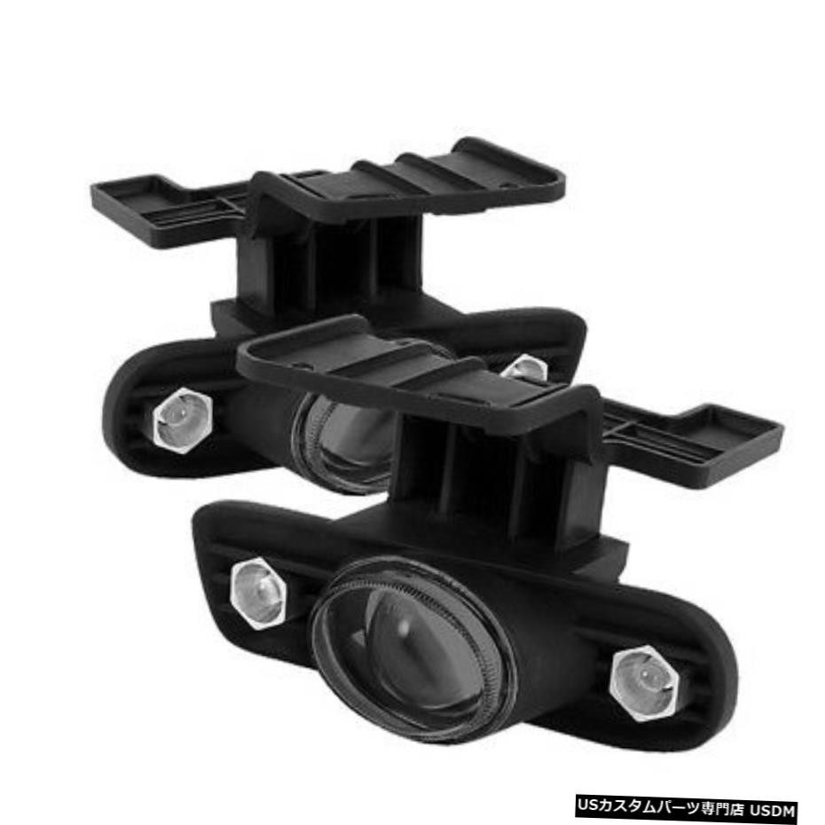 シボレーシルバラード99-02 00-06サバーバンタホLEDプロジェクターフォグランプスモークセット Chevy 99-02 Silverado 00-06 Suburban Tahoe LED Projector Smoke Fog Lights Set 【並行輸入品】