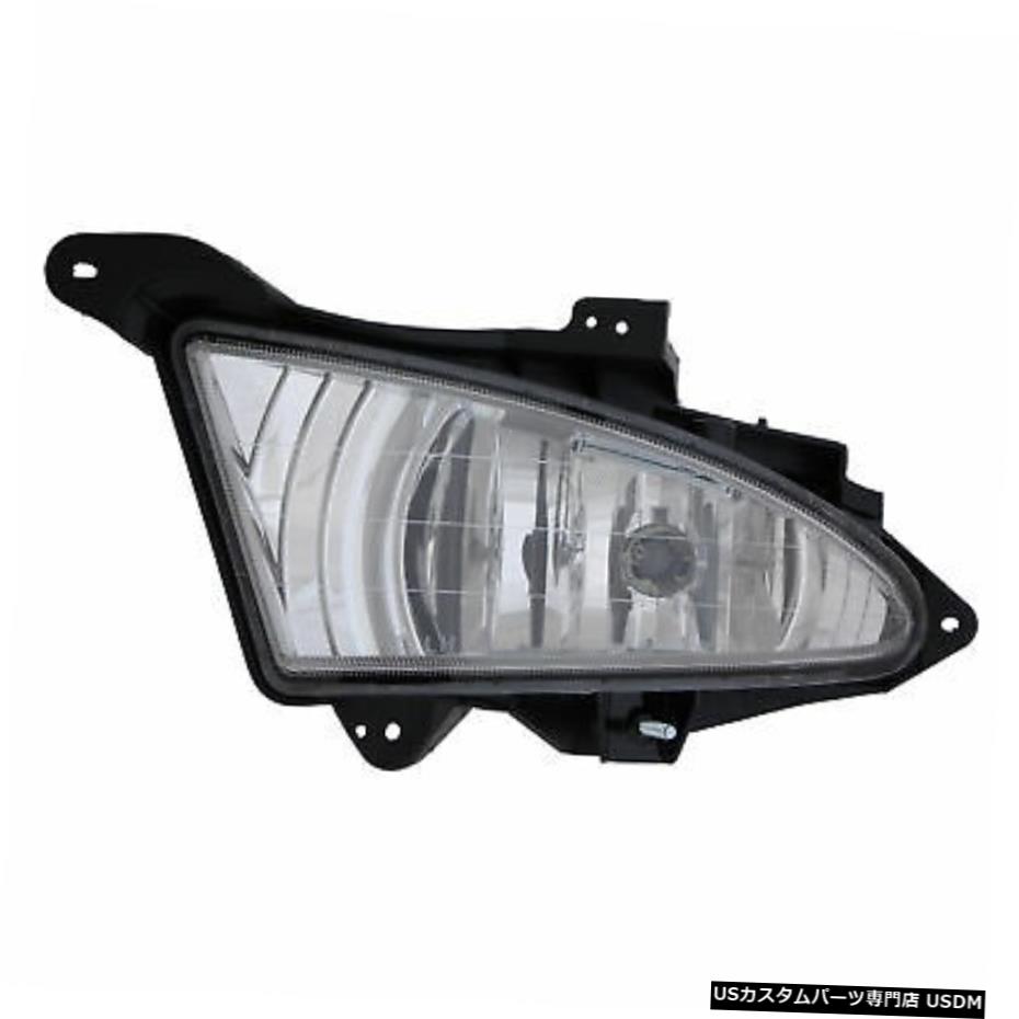 07-10ヒュンダイエラントラドライバー左用フォグランプバンパーランプ Fog Light Bumper Lamp for 07-10 Hyundai Elantra Driver Left 【並行輸入品】