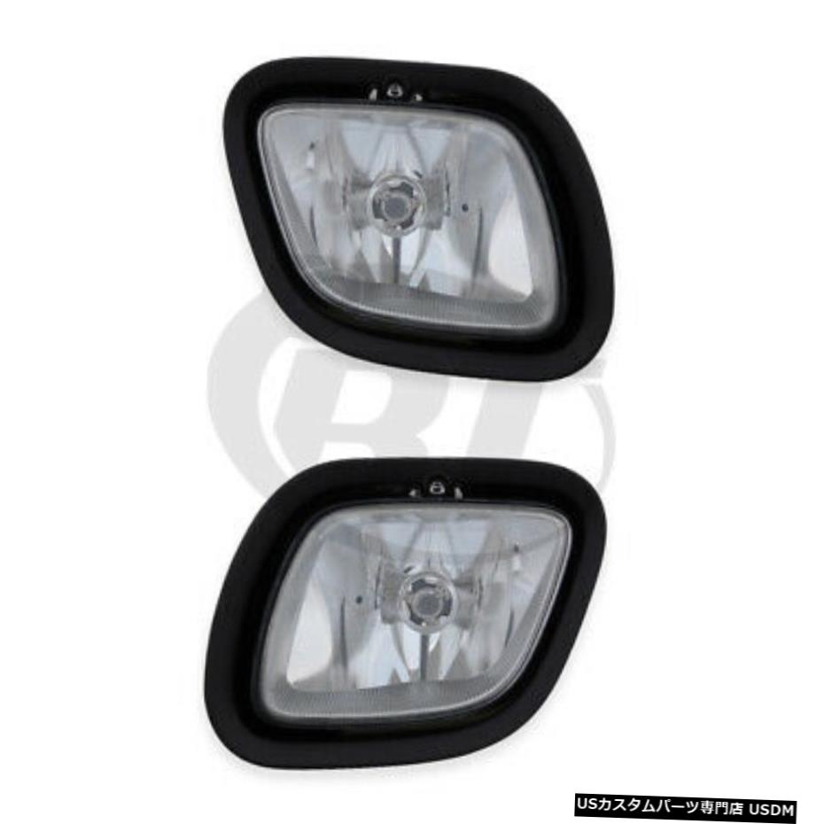 8月17日フレートライナーカスカディア左右ペアセットのフォグランプランプ Fog Lights Lamps for 08-17 Freightliner Cascadia Left Right Pair Set 【並行輸入品】