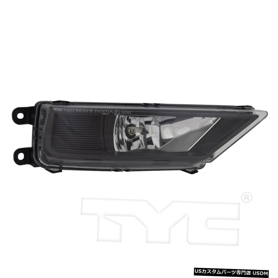 18-19フォルクスワーゲンティグアン右旅客CAPA用フォグランプバンパーランプ Fog Light Bumper Lamp for 18-19 Volkswagen Tiguan Right Passenger CAPA 【並行輸入品】