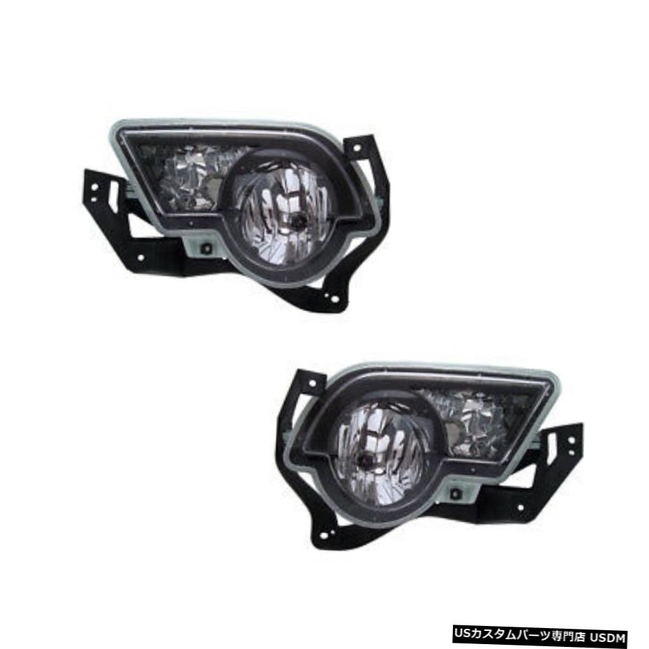 フォグランプランプペアセット/ボディクラッド左＆＃038ワット02-06シボレー雪崩のために。正しい Fog Lights Lamps Pair Set for 02-06 Chevy Avalanche w/Body Cladding Left & Right 【並行輸入品】