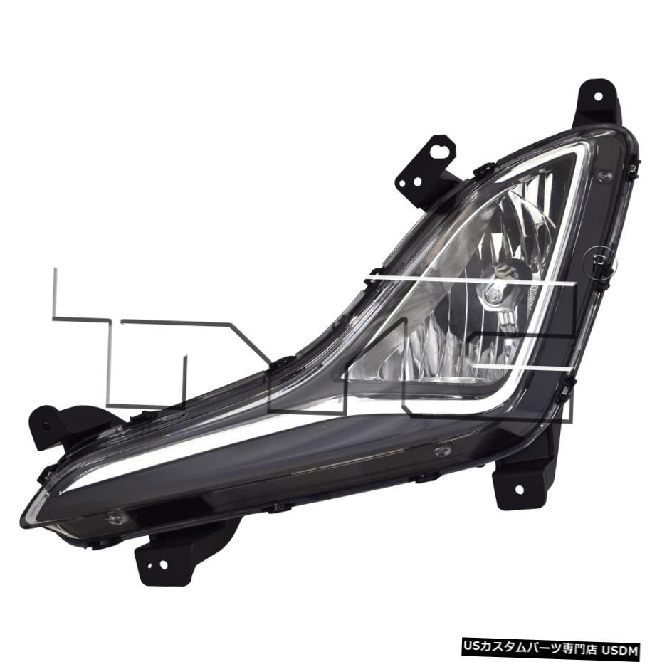 14-16ヒュンダイエラントラセダン左ドライバのためのフォグランプバンパーランプ Fog Light Bumper Lamp for 14-16 Hyundai Elantra Sedan Left Driver 【並行輸入品】