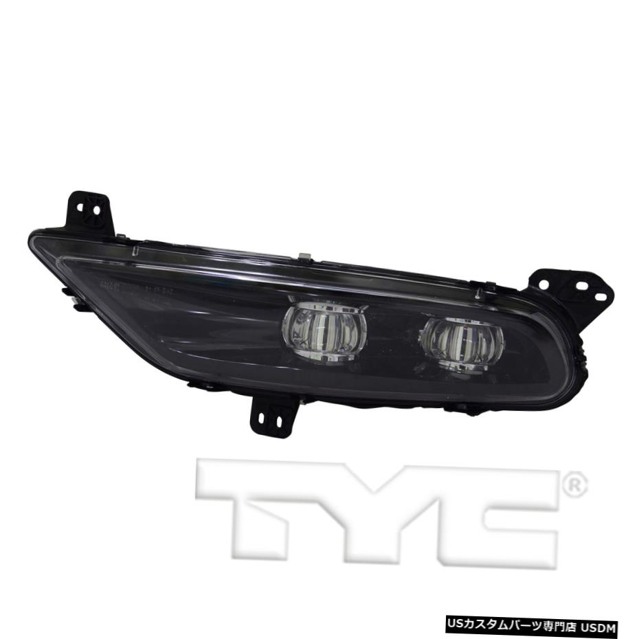 15-19クライスラー300左ドライバCAPA用LEDフォグランプバンパーランプ LED Fog Light Bumper Lamp for 15-19 Chrysler 300 Left Driver CAPA 【並行輸入品】