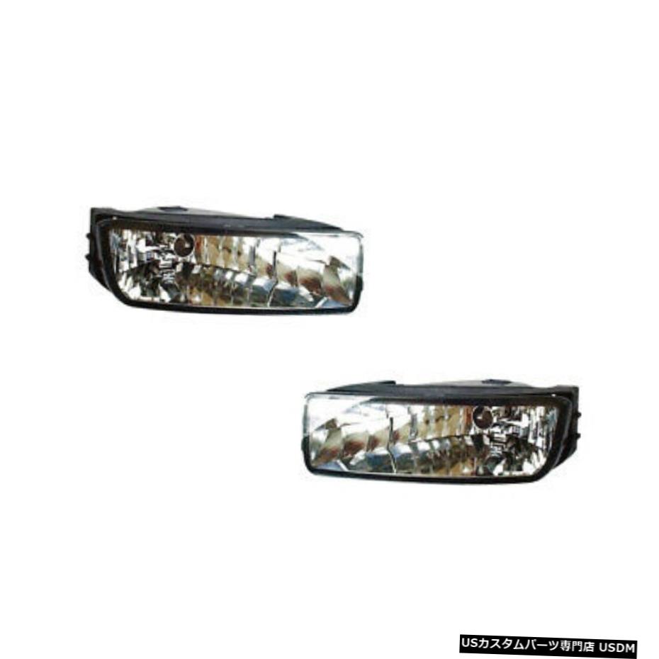 03-04フォードエクスペディション左＆＃038のためのフォグランプバンパーランプペアセット。正しい Fog Lights Bumper Lamps Pair Set for 03-04 Ford Expedition Left & Right 【並行輸入品】