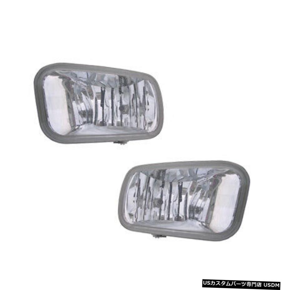 フォグランプペアセット09-11ダッジラムピックアップ/ 10-11 3500分の2500左＆＃038;正しい Fog Lights Pair Set for 09-11 Dodge Ram Pickup/10-11 2500/3500 Left & Right 【並行輸入品】