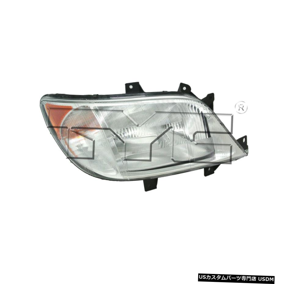 03-06ダッジスプリンターバン用ヘッドライトランプ（ワット/フォグランプO）右旅客 Headlight Lamp for 03-06 Dodge Sprinter Van (w/o Fog Light ) Right Passenger 【並行輸入品】