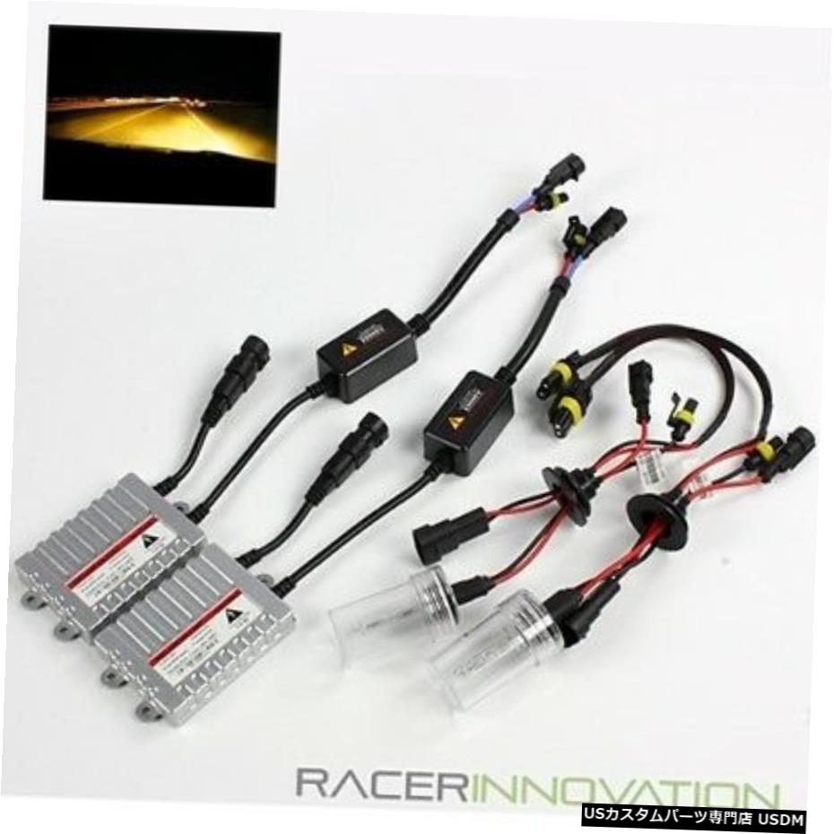 9006 / HB4 3000Kイエロー55W ACバラストHIDロービームヘッドライト/フォグドライビングライト 9006/HB4 3000K Yellow 55W AC Ballast HID Low Beam Headlights/Fog Driving Light 【並行輸入品】