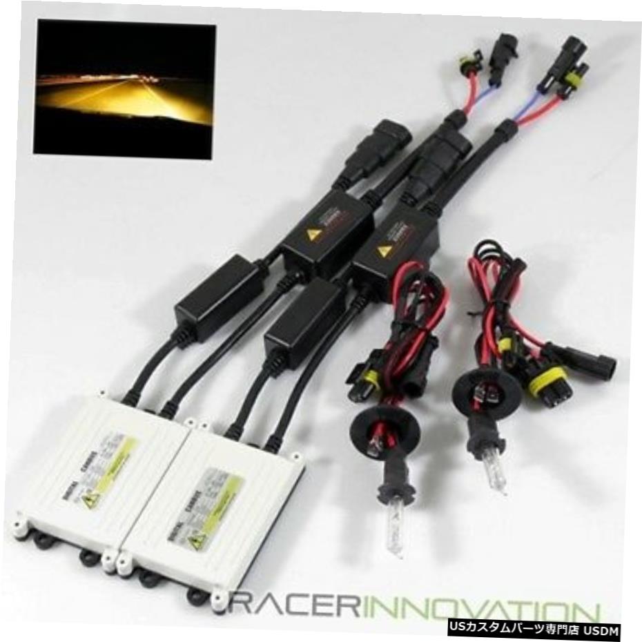 3000K H3イエローCANバスバラストキセノンHID変換キット霧ドライビングライトランプ 3000K H3 Yellow Canbus Ballast Xenon HID Conversion Kit Fog Driving Lights Lamps 【並行輸入品】 35,250円