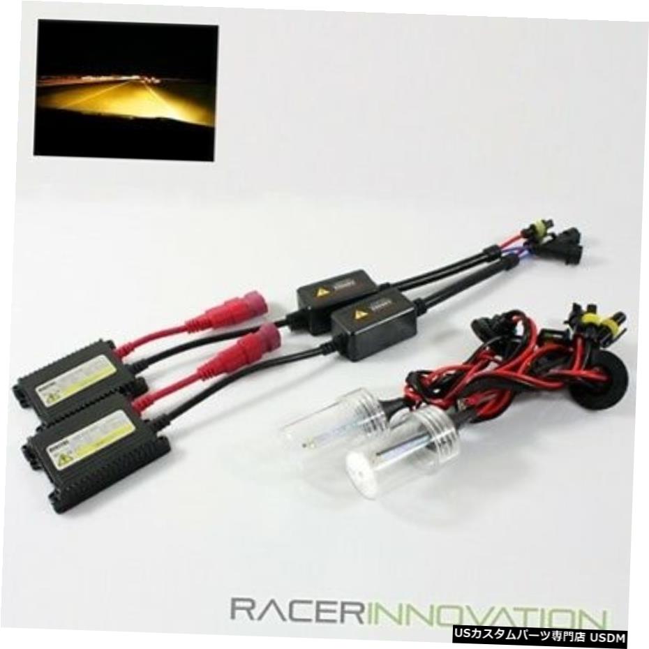 H7 3000KイエローキセノンACスリムバラストHIDキットフォグドライビングライト/ヘッドライトランプ H7 3000K Yellow Xenon AC Slim Ballast HID Kit Fog Driving Lights/Headlights Lamp 【並行輸入品】