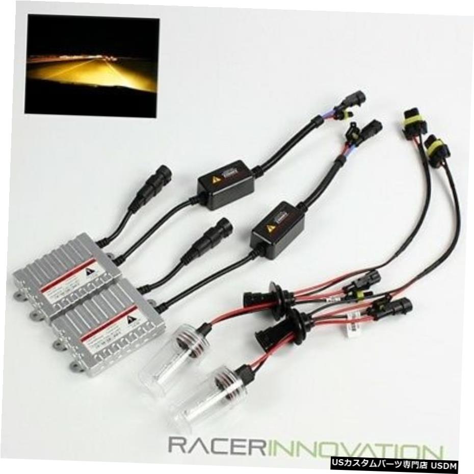 H11 3000Kイエローキセノン55W ACバラストHID変換キットヘッドライト/フォグランプ H11 3000K Yellow Xenon 55W AC Ballast HID Conversion Kit Headlights/Fog Lights 【並行輸入品】