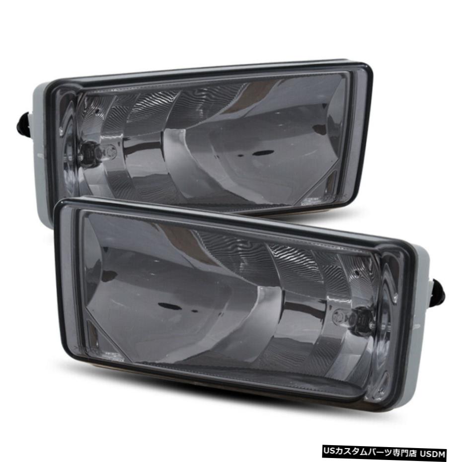 2007-2013シルバラードのためのフォグランプバンパードライビングランプLH / RHセットアセンブリスモーク For 2007-2013 Silverado Smoke Fog Lights Bumper Driving Lamps LH/RH Assembly Set 【並行輸入品】