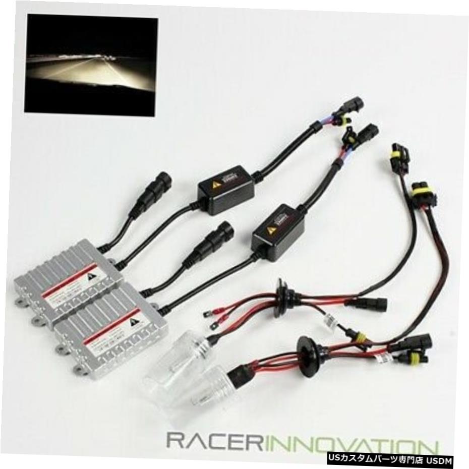 4300K H3証券ホワイトスリムのAcバラストキセノンHID変換キットフォグランプ 4300K H3 Stock White Slim Ac Ballast Xenon HID Conversion Kit Fog Lights 【並行輸入品】