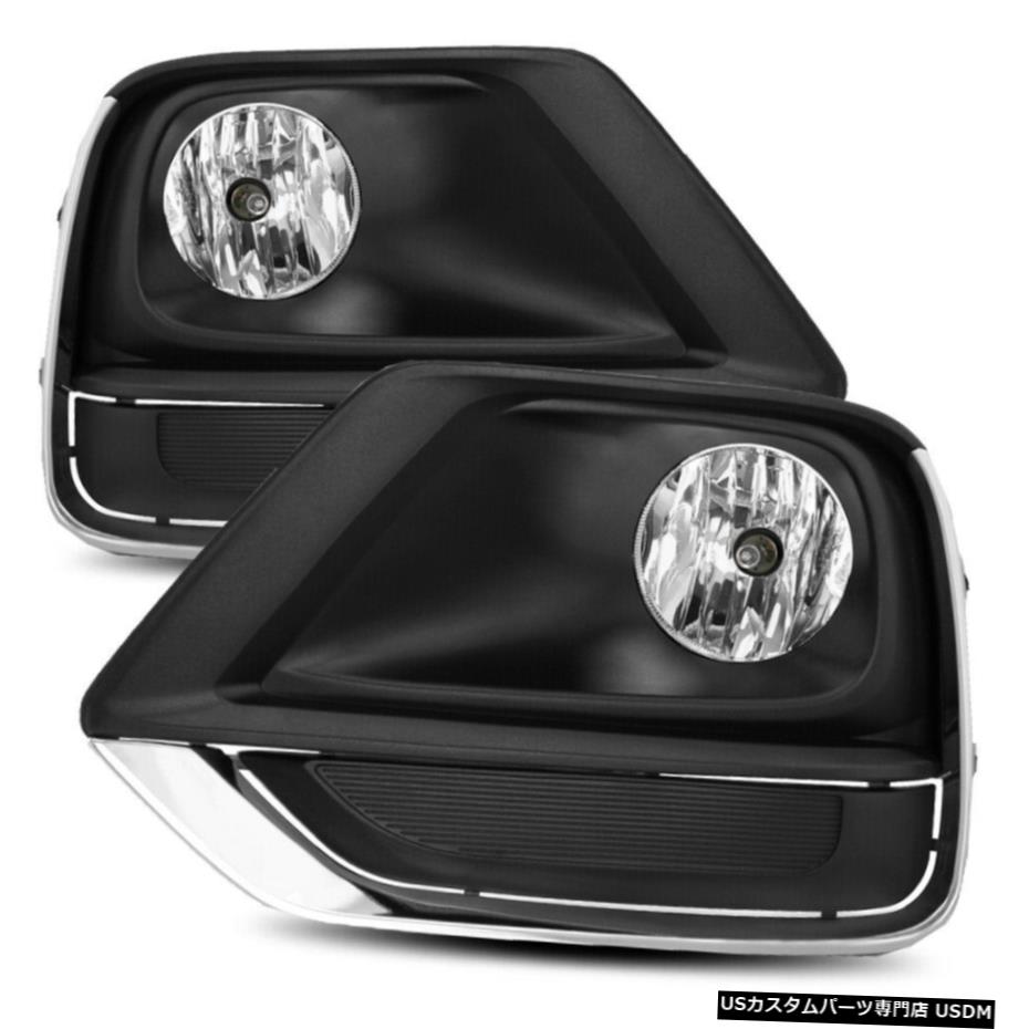 2017-2019シボレートラックスフォグランプバンパードライビングランプ左/右組み立てセット用 For 2017-2019 Chevy Trax Fog Lights Bumper Driving Lamps Left/Right Assembly Set 【並行輸入品】