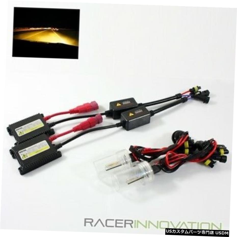 H3 3000Kイエロー35WスリムバラストのAcキセノンHID変換キットフォグドライビングライト H3 3000K Yellow 35W Slim Ac Ballast Xenon HID Conversion Kit Fog Driving Lights 【並行輸入品】