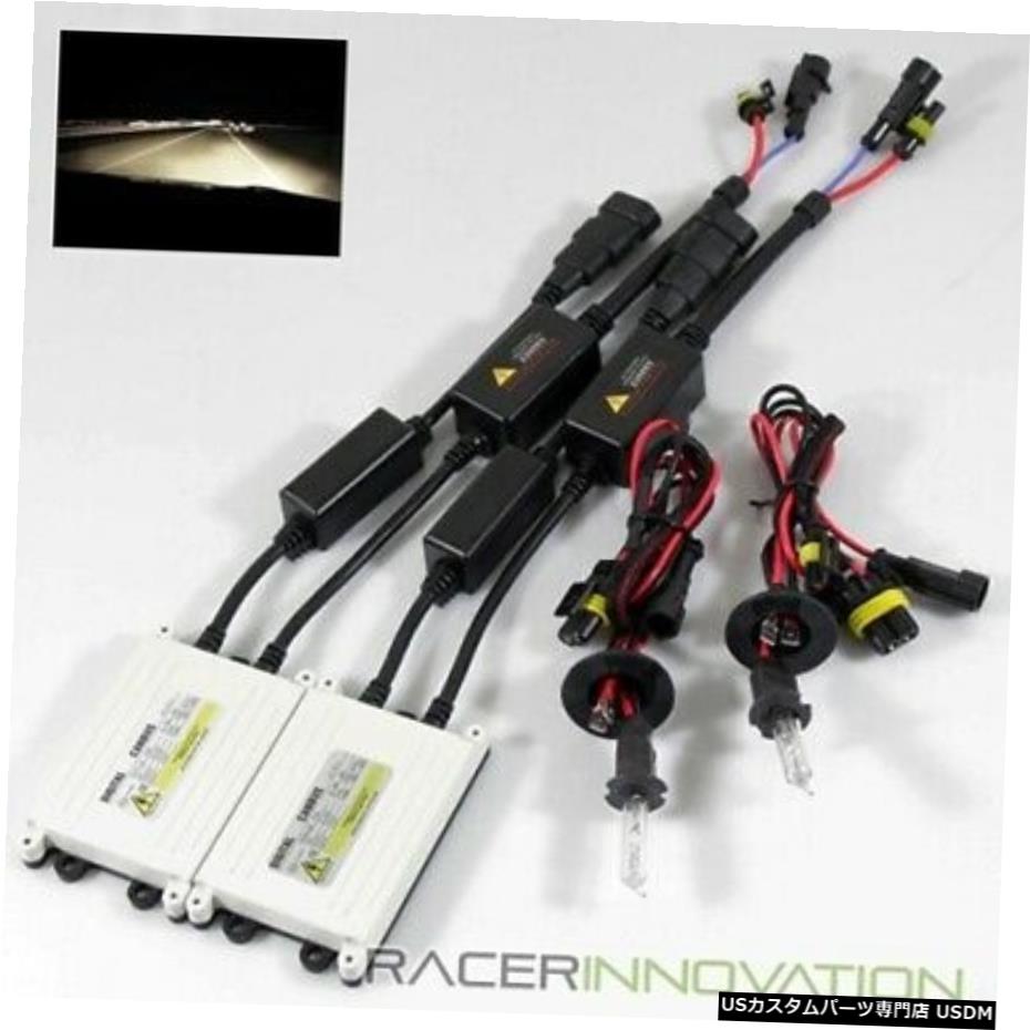 H3 4300K工場ホワイト35W CANバスバラストキセノンHID変換キットフォグランプ H3 4300K Factory White 35W Can-Bus Ballast Xenon HID Conversion Kit Fog Lights 【並行輸入品】