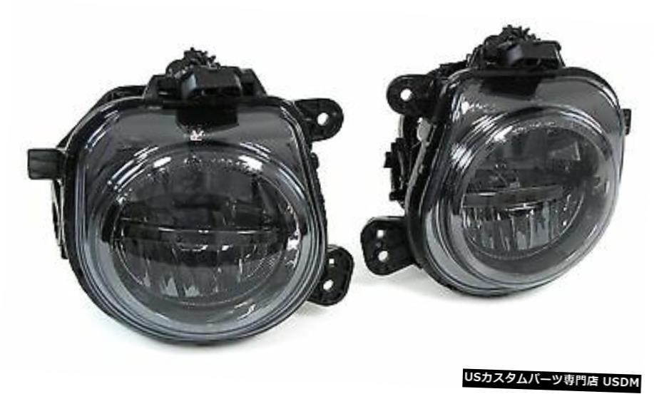 黒のスモーク仕上げLEDフォグランプSET FOR BMW X1のF48 X3のF25 X4のF26のX5 X6の black smoked finish LED FOG LIGHTS SET FOR BMW X1 F48 X3 F25 X4 F26 X5 X6 【並行輸入品】