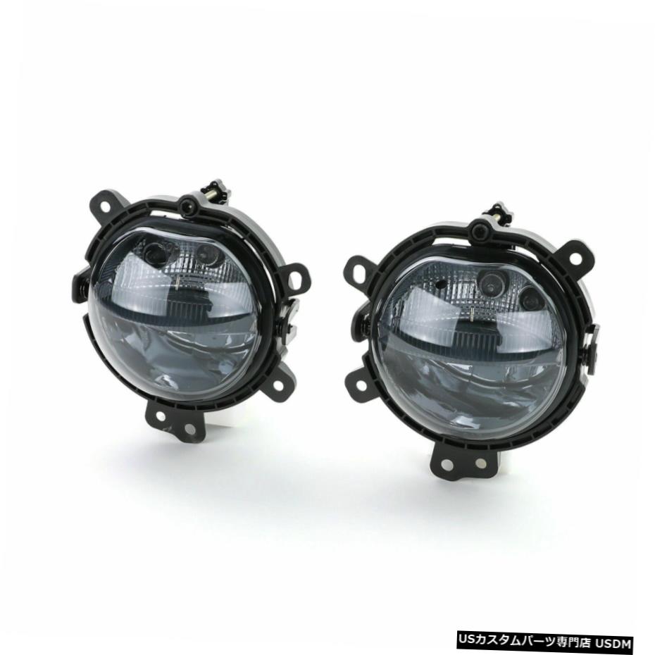 ブラックスモーク色霧は13からミニクーパーF54のF55のF56のF57用ライト点灯します Black smoked color Fog lights light for Mini Cooper F54 F55 F56 F57 from 13 【並行輸入品】