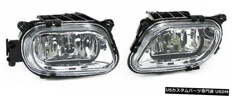 MERCEDES E CLASS W210 S210 95-99用クローム明確な仕上げフォグランプ Chrome clear finish fog lights for MERCEDES E CLASS W210 S210 95-99 【並行輸入品】