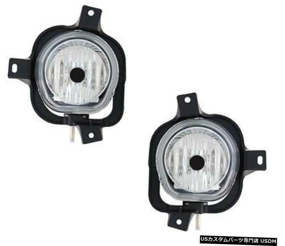 FORD KA MK2 2 /用の左右側フォグライトフロントロアライト09- Left-right side fog light FRONT lower lights for FORD KA MK2 2 / 09- 【並行輸入品】