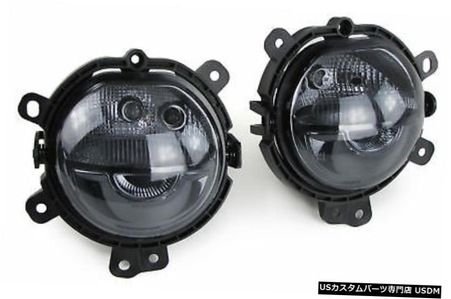 ブラックスモーク色霧は、2013年からのミニクーパーのF56用ライト点灯します Black smoked color Fog lights light for Mini Cooper F56 from 2013 【並行輸入品】