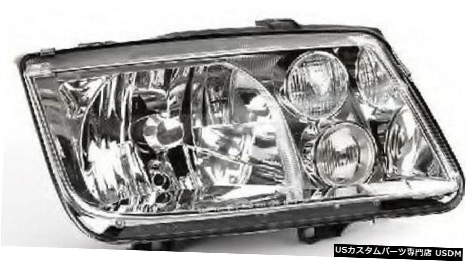 1998-2005からVWボーラFORフォグランプとHELLA右側の乗客のヘッドライト HELLA right side passenger headlight with fog light FOR VW Bora from 1998-2005 【並行輸入品】