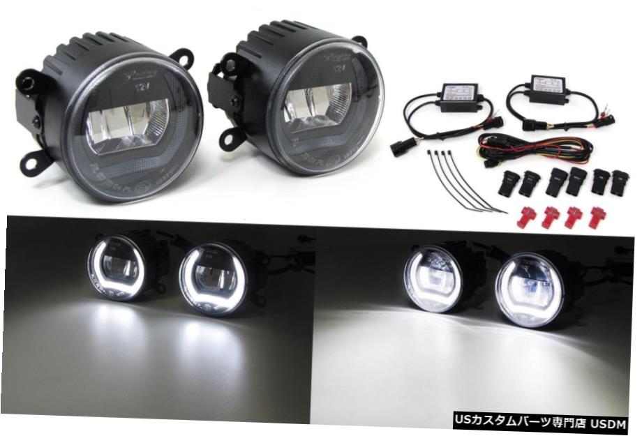 スズキアルトV GFスプラッシュFOR LED DRL昼間との明確な仕上がりLEDフォグランプ clear finish LED fog lights with LED DRL daytime FOR Suzuki Alto V GF Splash 【並行輸入品】