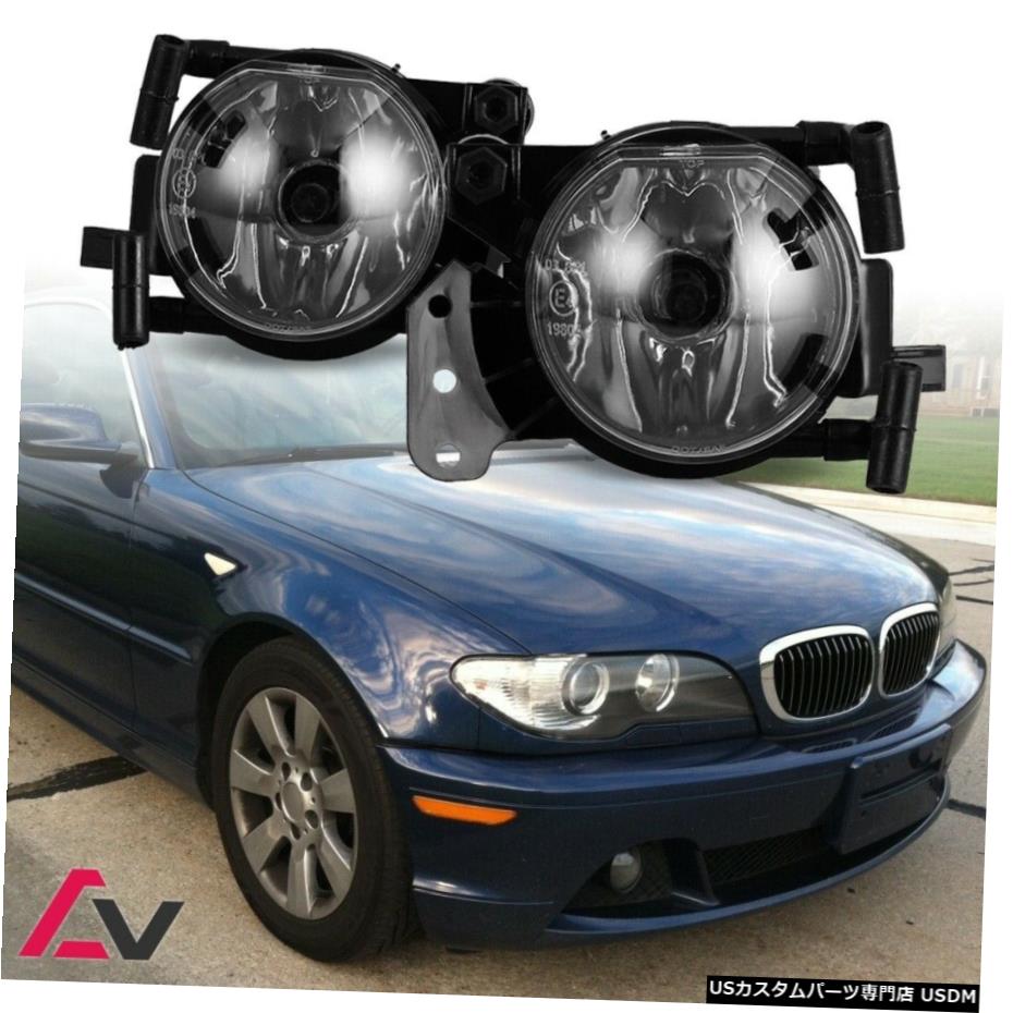 4月8日のためにBMW E60クリアレンズペアバンパーフォグライトランプOEの交換DOT電球 04-08 For BMW E60 Clear Lens Pair Bumper Fog Light Lamp OE Replacement DOT Bulb 【並行輸入品】