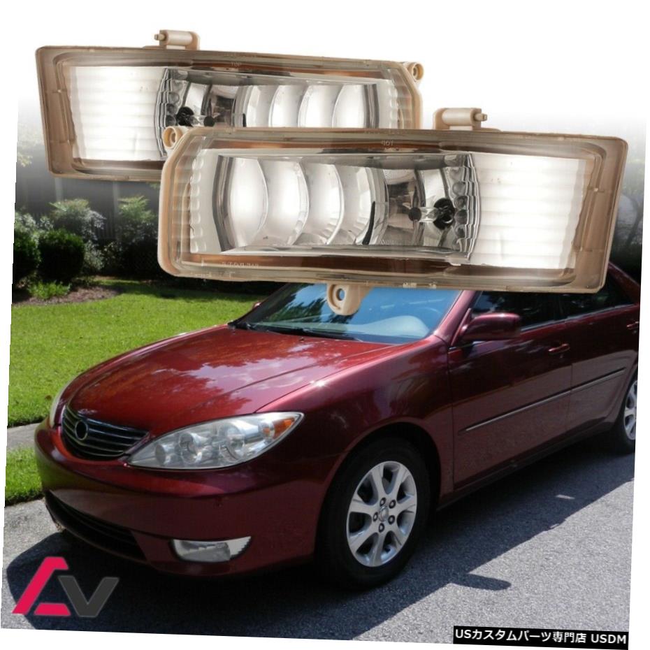 トヨタカムリクリアレンズペアバンパーフォグランプ+配線+スイッチキットDOTのために05-06 05-06 For Toyota Camry Clear Lens Pair Bumper Fog Light+Wiring+Switch Kit DOT 【並行輸入品】