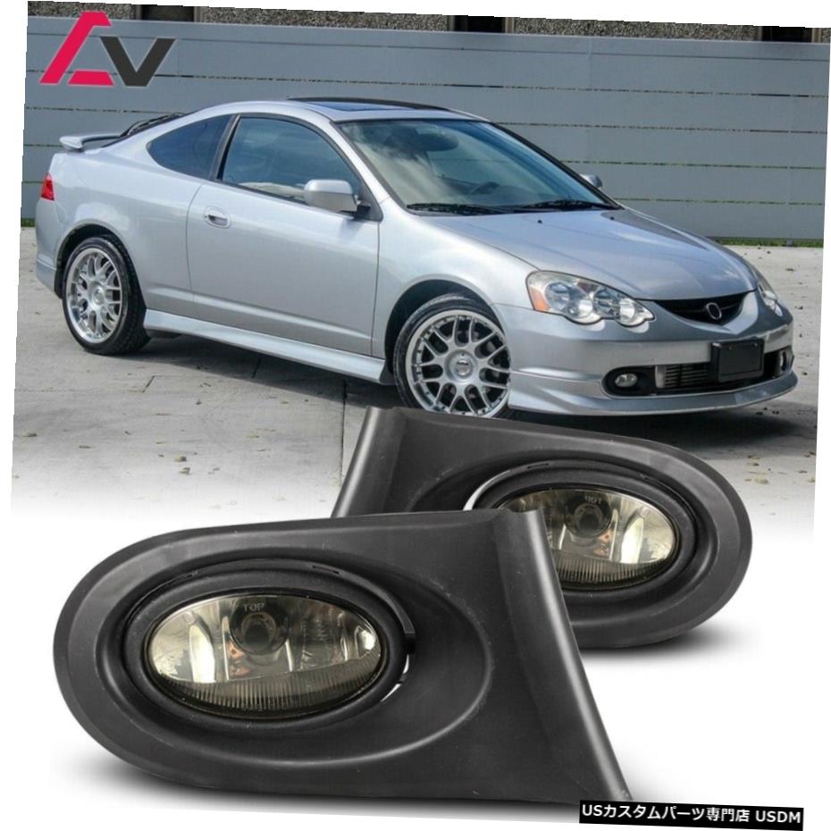 アキュラRSX 02-04クリアレンズペアバンパーフォグライトランプ+配線+スイッチキットDOTのための For Acura RSX 02-04 Clear Lens Pair Bumper Fog Light Lamp+Wiring+Switch Kit DOT 【並行輸入品】
