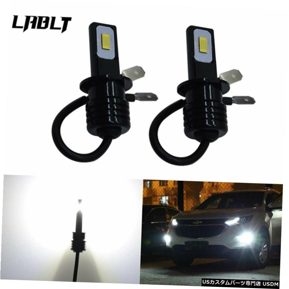 H3 CSP 3570-ChipsLEDフォグランプ球根スーパーブライトCANバス6000Kホワイト75W 8000LM H3 CSP 3570-ChipsLED Fog Lights Bulbs Super Bright Canbus 6000K White 75W 8000LM 【並行輸入品】
