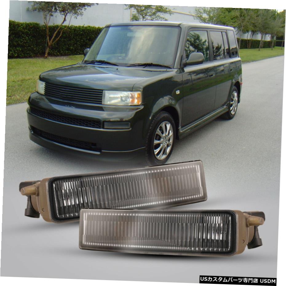 04-06サイオンxBのフォグランプカーアクセサリーバンパー、ランプ駆動用のレンズPAIRスモーク For 04-06 Scion xB Fog Light Car Accessories Bumper Driving Lamp Smoke Lens PAIR 【並行輸入品】