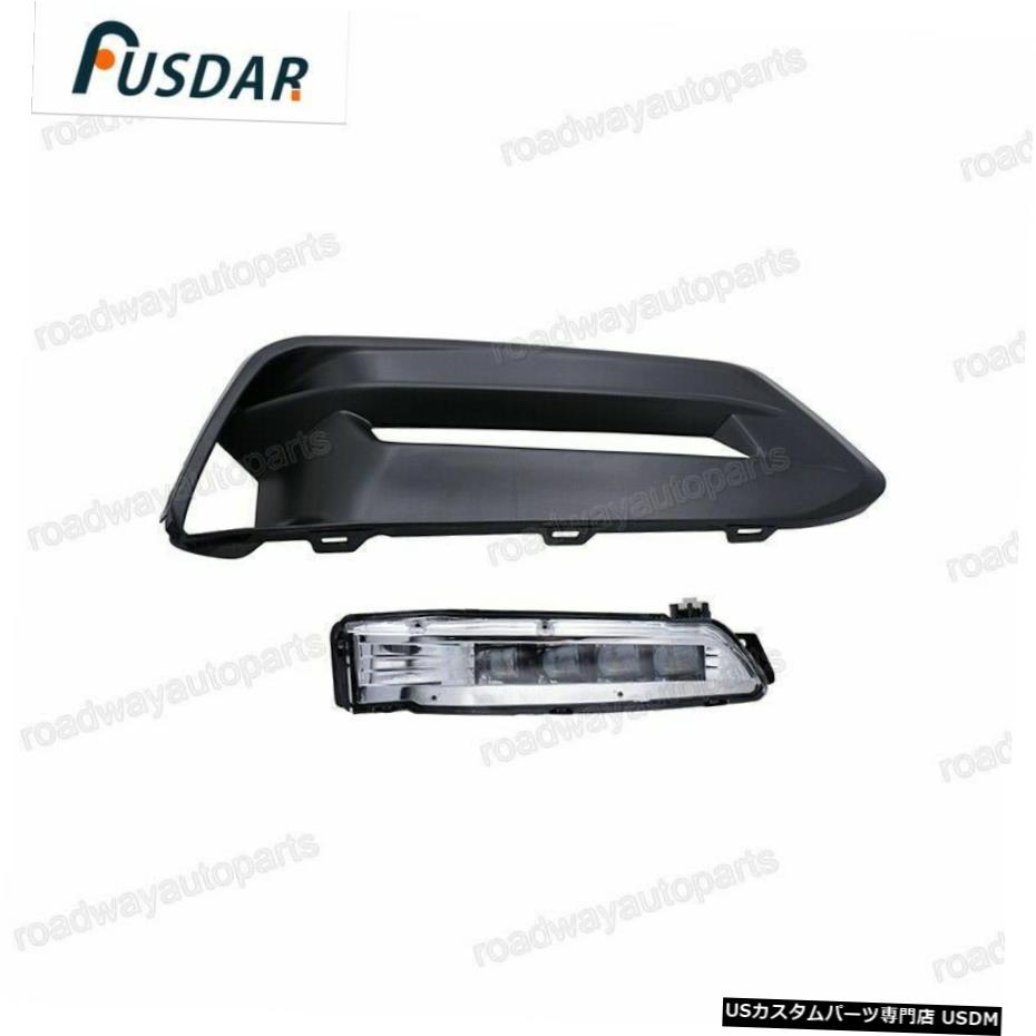 ホンダアコード2018-2020交換用LEDフォグライトランプ+カバー右 Replacement LED Fog Light Lamp+ Cover Right for Honda Accord 2018-2020 【並行輸入品】
