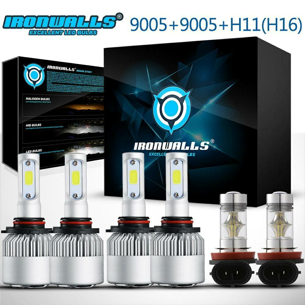 2013-2015トヨタRAV4のために6PCS 9005 + 9005コンボLEDヘッドライトH16 H11フォグランプ 6PCS 9005+9005 Combo LED Headlight H16 H11 Fog Light For 2013-2015 Toyota RAV4 【並行輸入品】 33,176円
